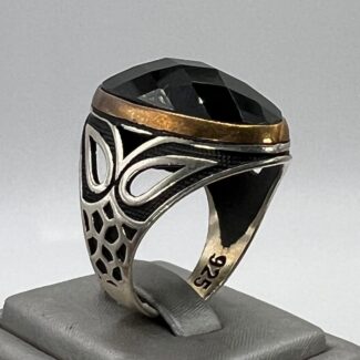 Bague Chevalière en argent massif 925/1000